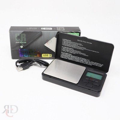 SCALE JDS-200 DR 0.01G GREEN WITH USB CHARGING 1CT